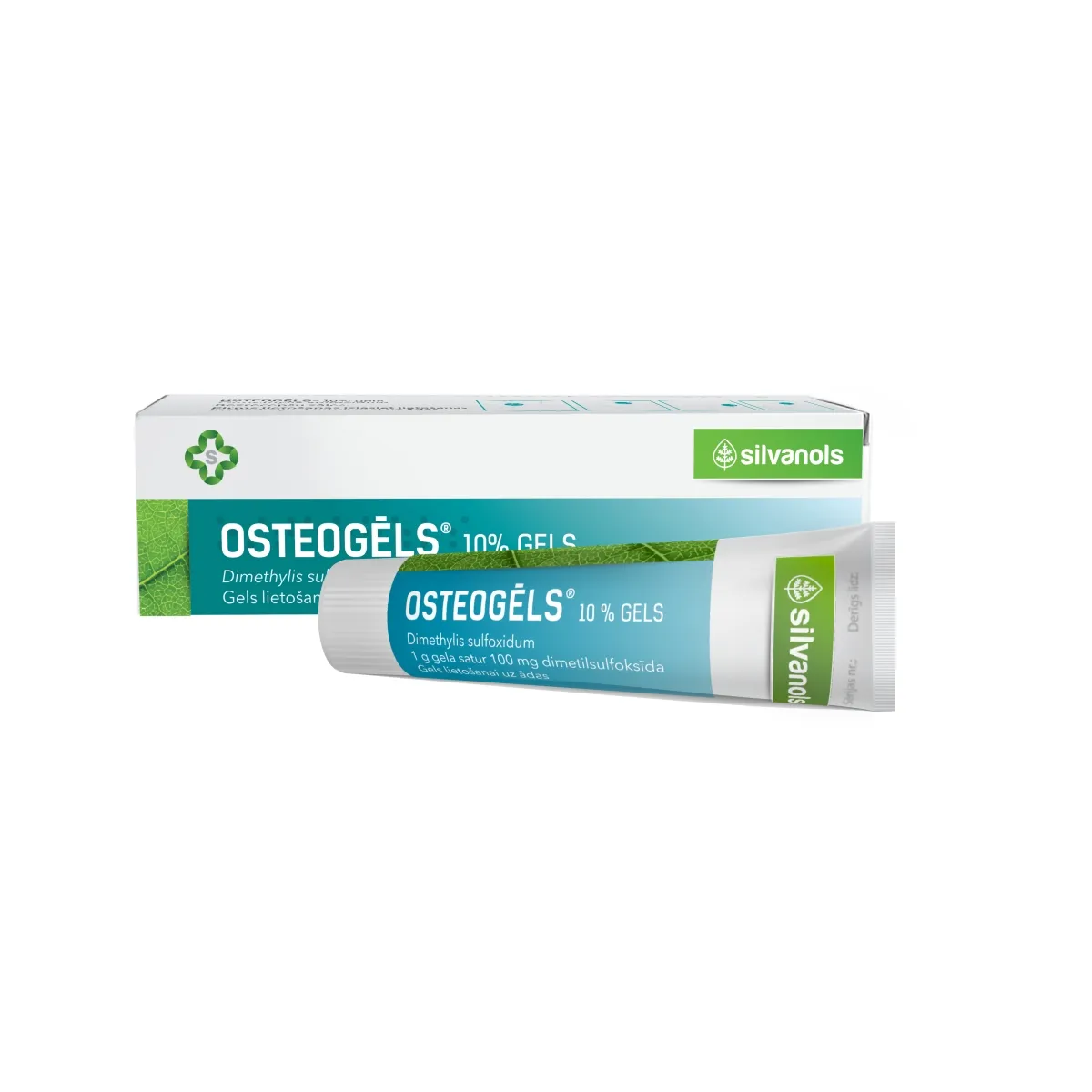 SILVANOLS Osteogēls 10 % gels, 40 g. - Produkta attēls