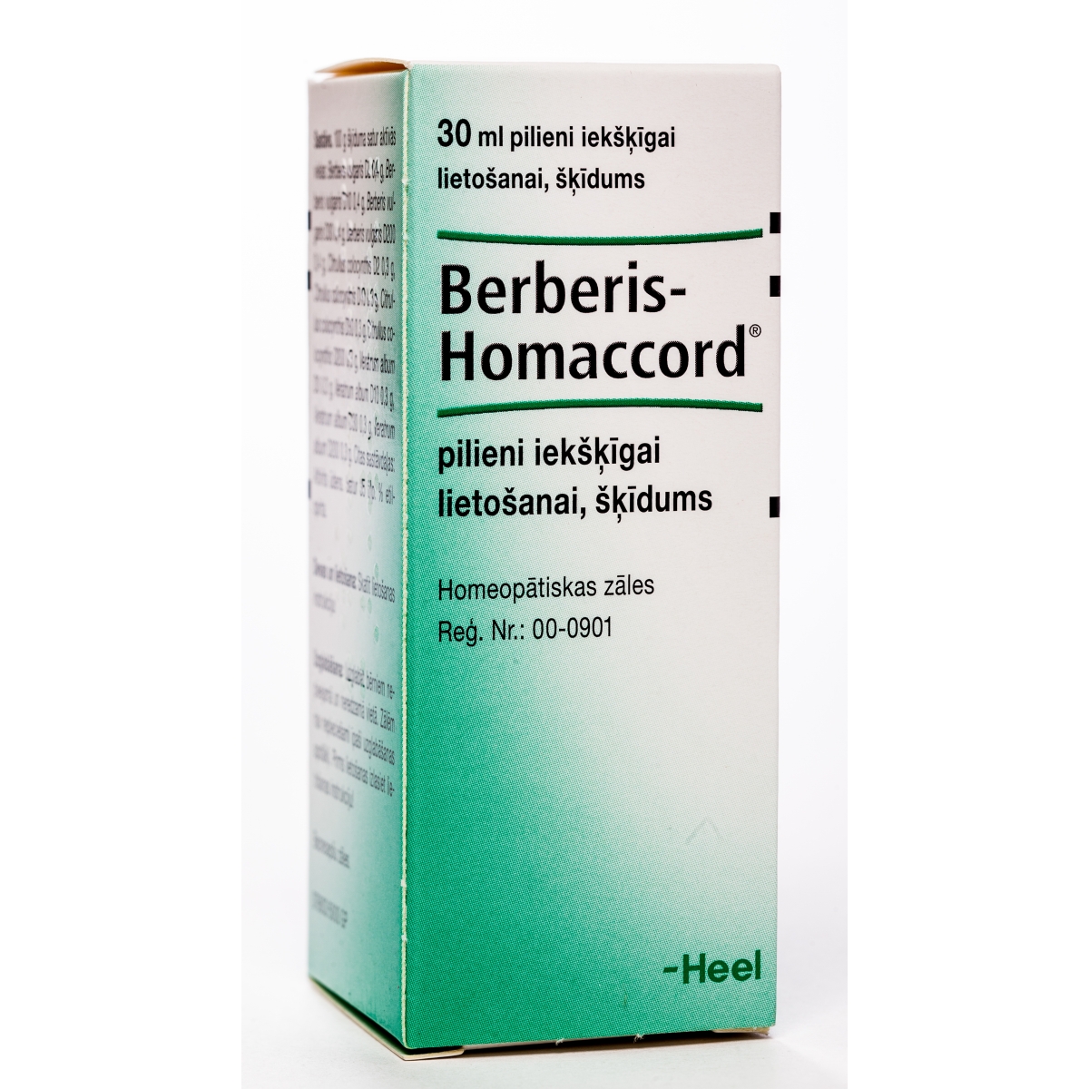 BERBERIS-HOMACCORD PILIENI 30ML - Produkta attēls