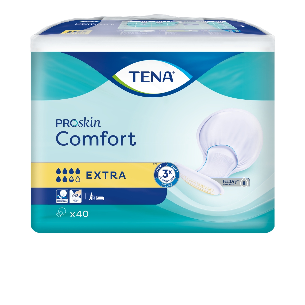 TENA Comfort Extra uzsūcošās paketes - Produkta attēls