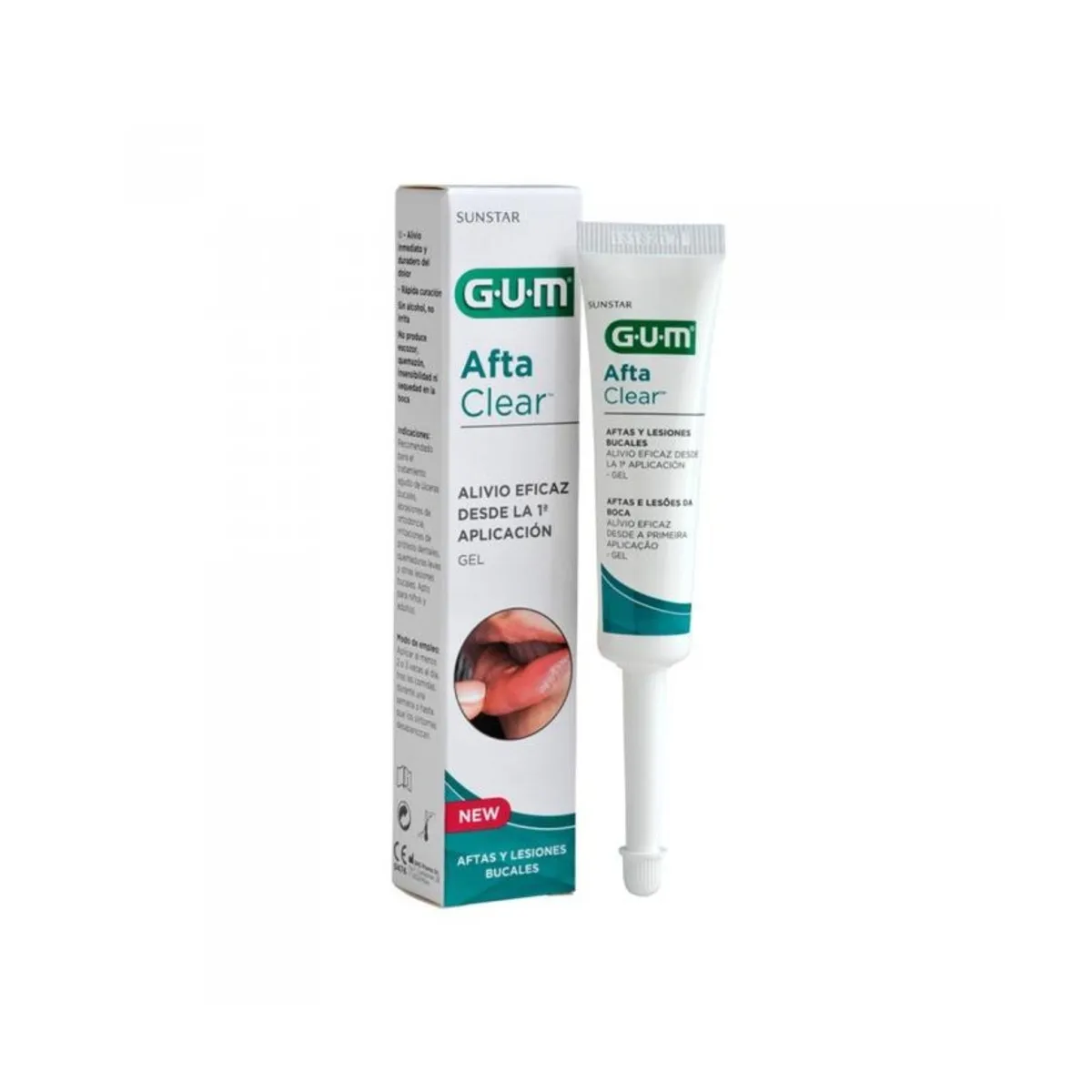 GUM® Aftaclear zobu gels, 10 ml - Produkta attēls