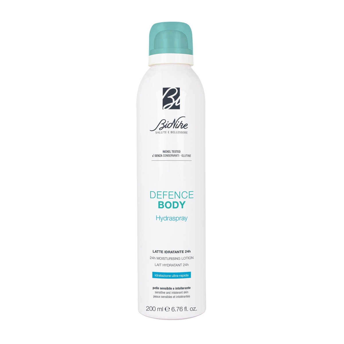 BIONIKE Defence Body Hydraspray mitrinošs losjons 24h, 200 ml - Produkta attēls