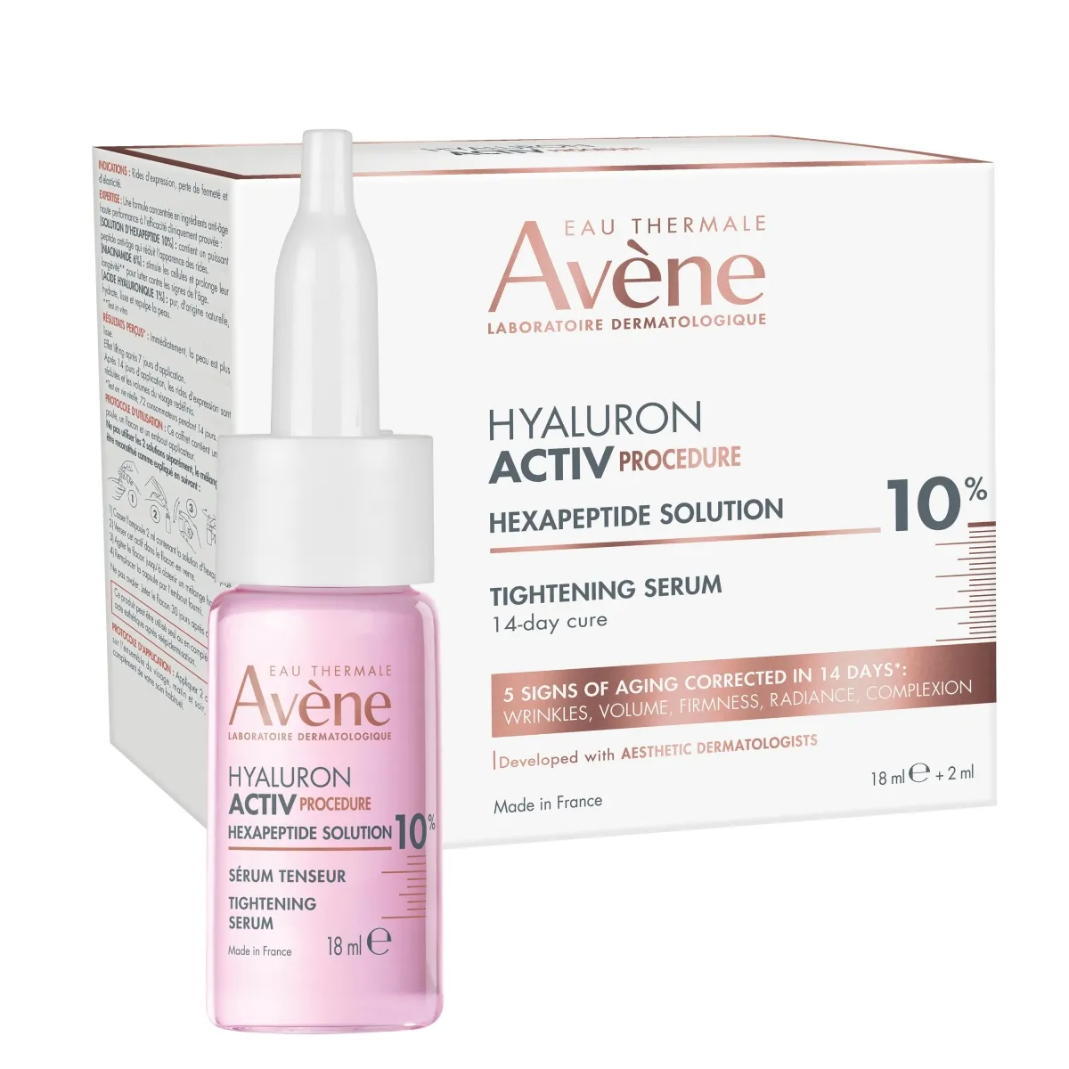 AVENE Hyaluron Activ Procedure 10% serums, 2 + 18 ml - Produkta attēls