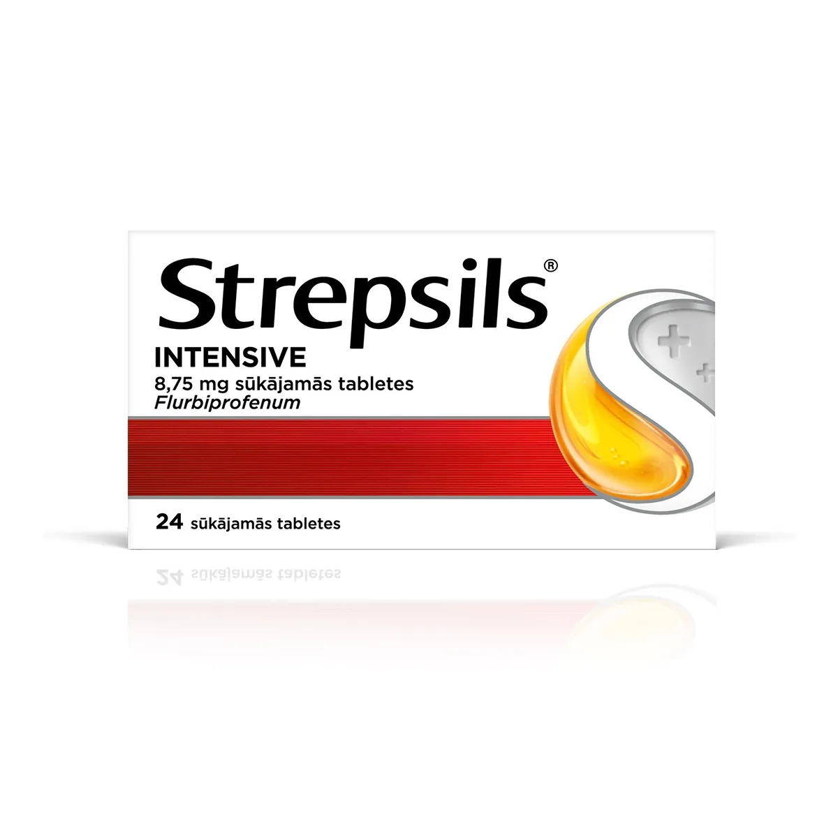 STREPSILS Intensive tabletes, 24 gab. - Produkta attēls