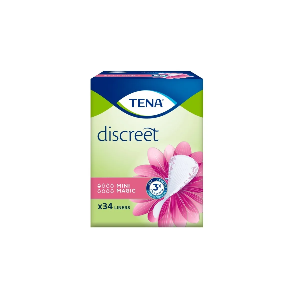 TENA Discreet Mini Magic ieliktnīši, 34 gab. - Produkta attēls