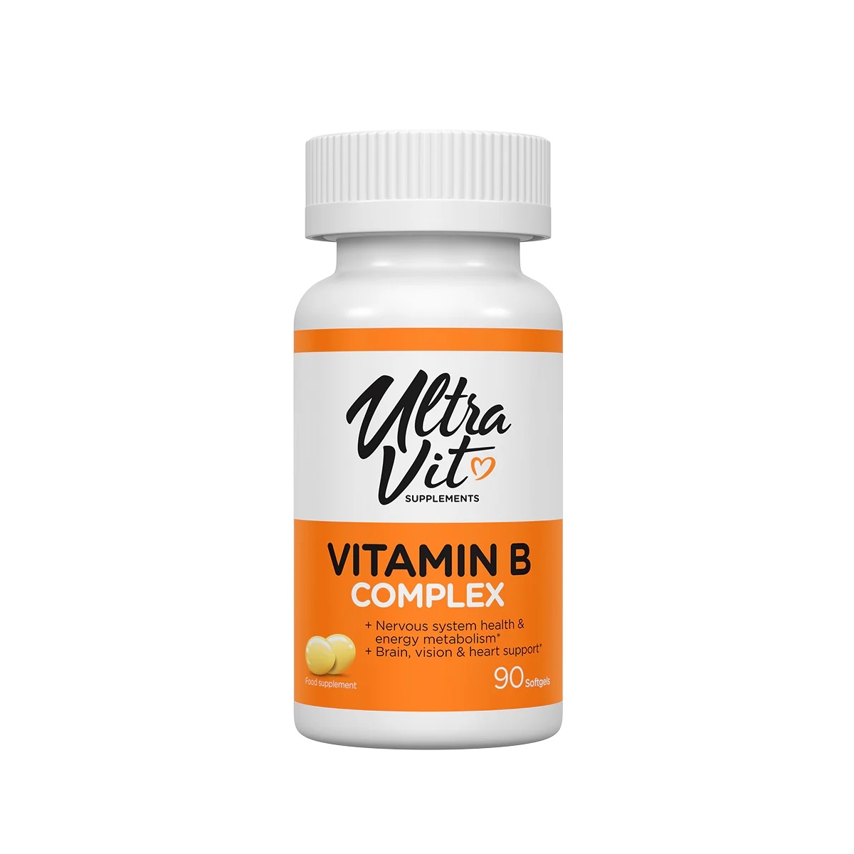 ULTRAVIT Vitamin B Complex kapsulas, 90 gab. - Produkta attēls