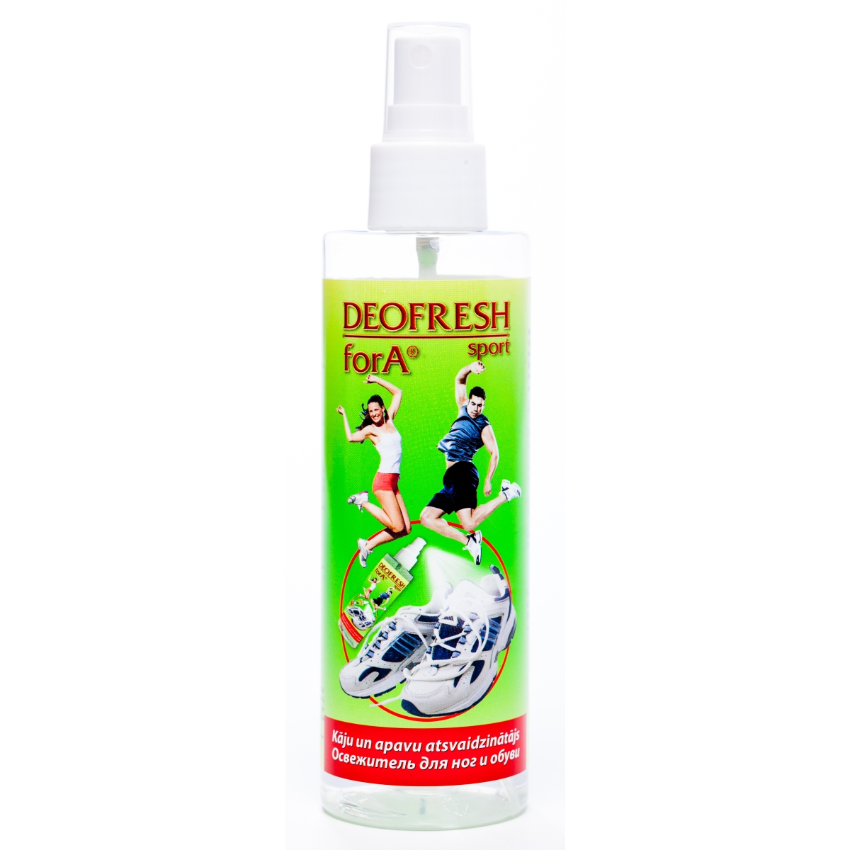 DEOFRESH SPORT KĀJU APAVU ATSVAIDZINĀTĀJS 170ML 12%