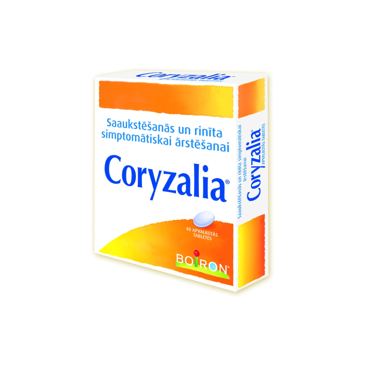 CORYZALIA TABLETES N40 (SAAUKSTĒŠANĀS&RINĪTS) - Produkta attēls