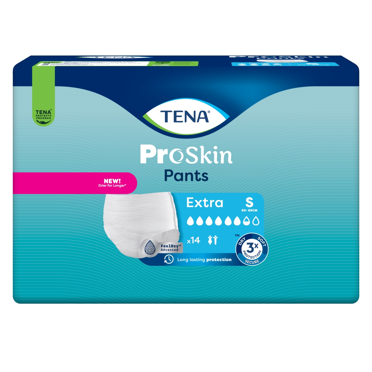 TENA Pants Extra biksītes S izmērs, 14 gab. - Produkta attēls