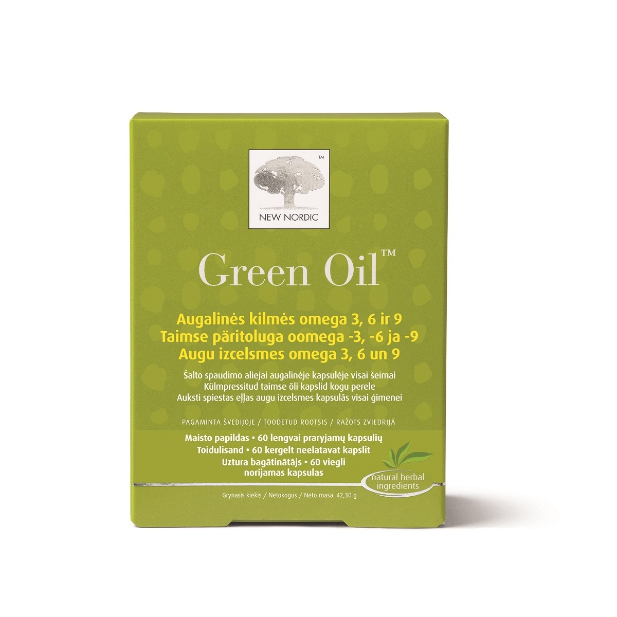 Green Oil™ 60 tabl. - Produkta attēls