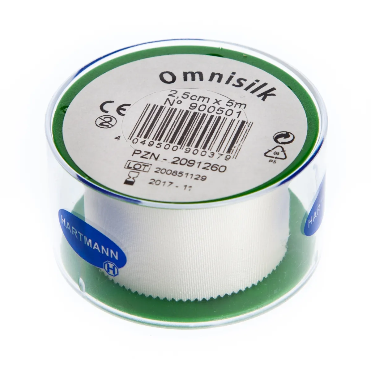 OMNISILK leikoplasts (2.25 cm x 5 m) - Produkta attēls