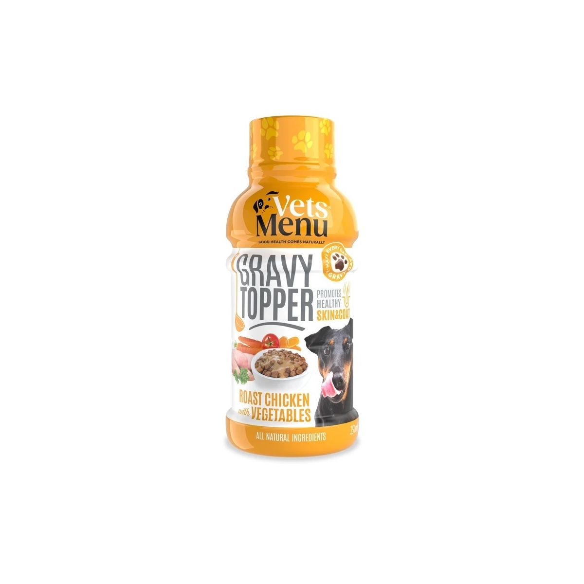 VETS MENU TOPPER 250ML VISTAS CEPETIS AR DĀRZEŅIEM - Produkta attēls