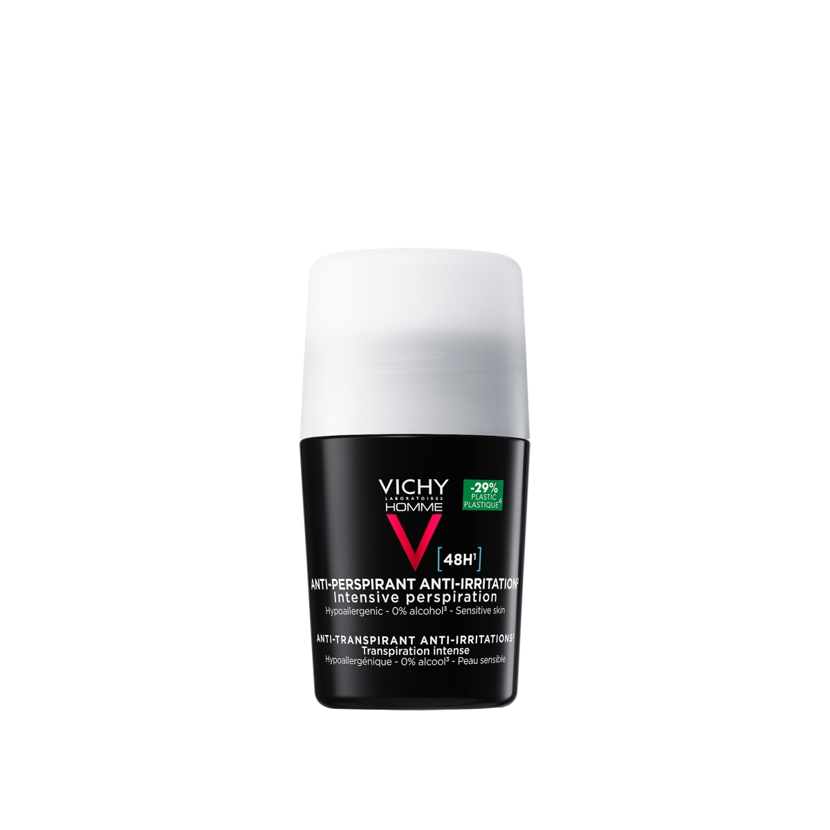 VICHY Homme dezodorants-rullītis vīriešiem piemērots jutīgai ādai, 50 - Produkta attēls 1
