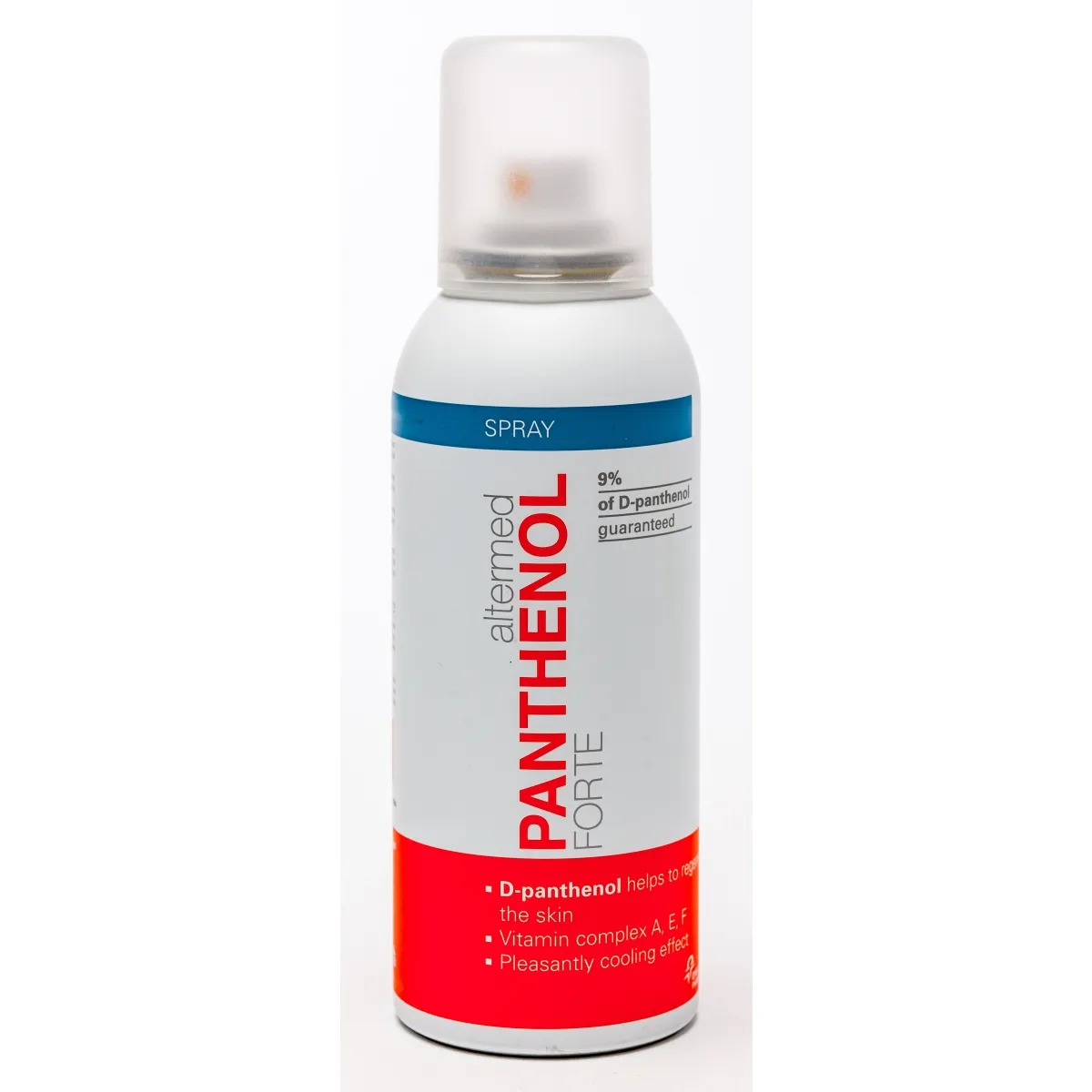 ALTERMED Panthenol forte 9% aerosols, 150 ml - Produkta attēls