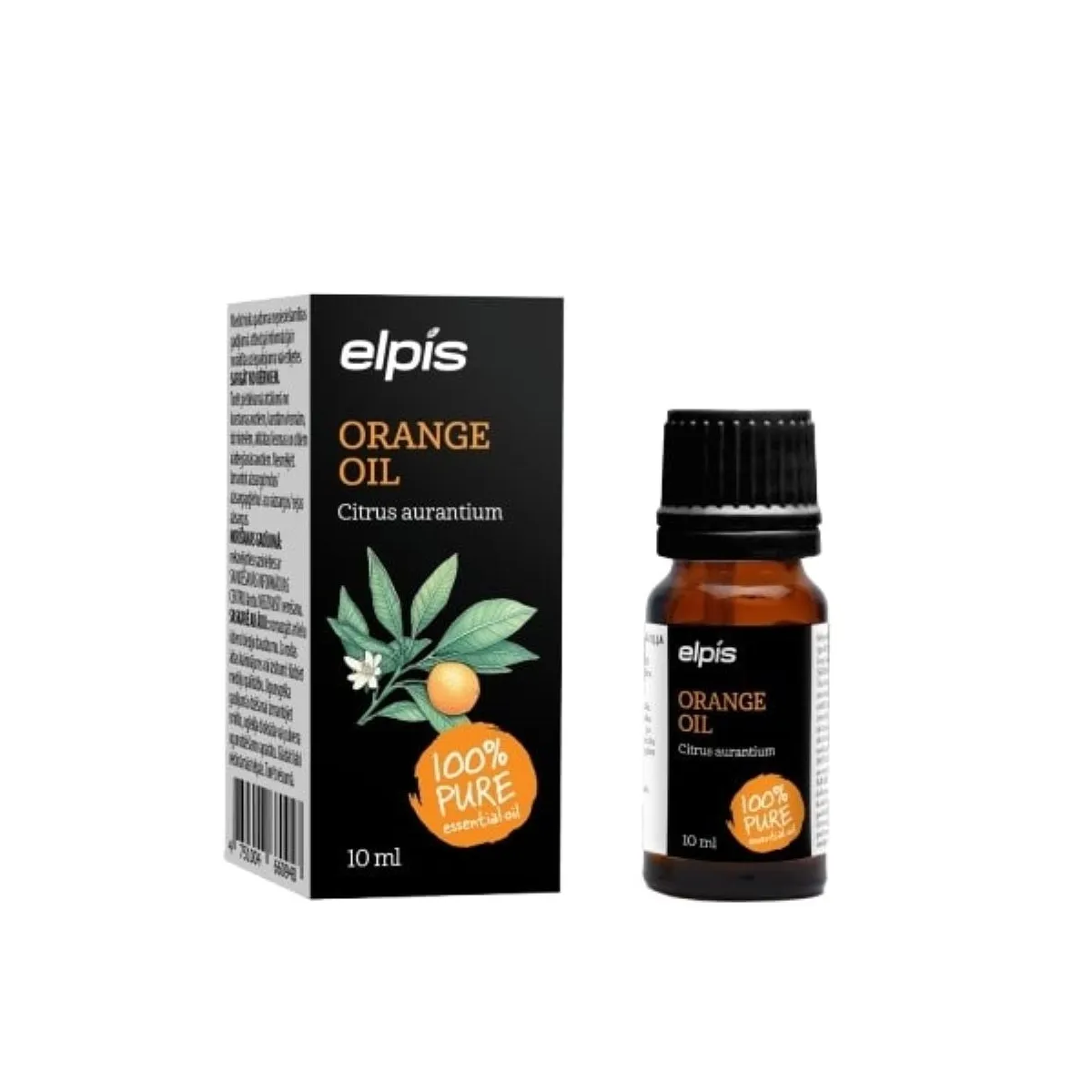 ELPIS Saldā apelsīna ēteriskā eļļa, 10 ml - Produkta attēls