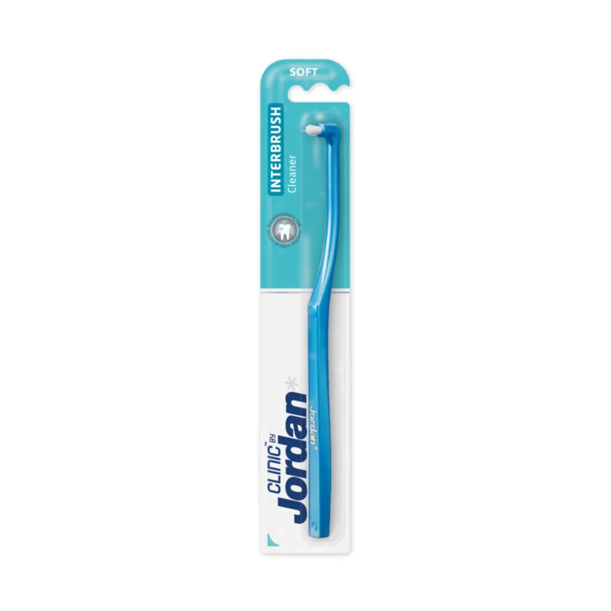 JORDAN "Clinic Interbrush" zobu plāksnīšu birste, mīksta - Produkta attēls