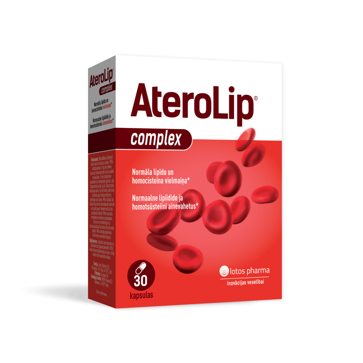 AteroLip Complex Caps, 30 gab. - Produkta attēls 1