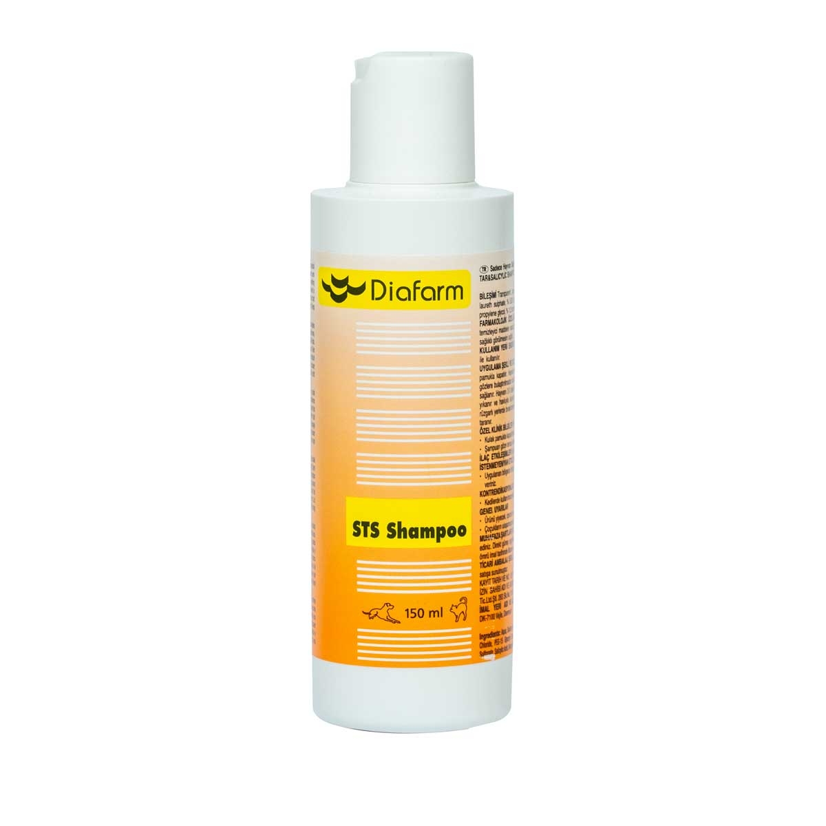 DF SULPHUR TAR SALICYLIC SHAMPOO 150ML - Produkta attēls