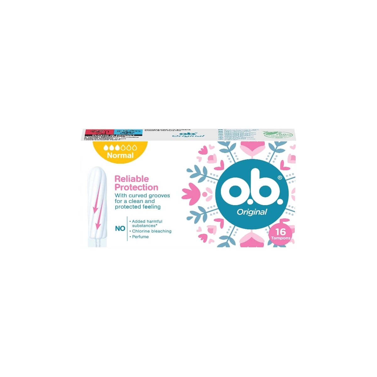 OB Tamponi Original N16 - Produkta attēls