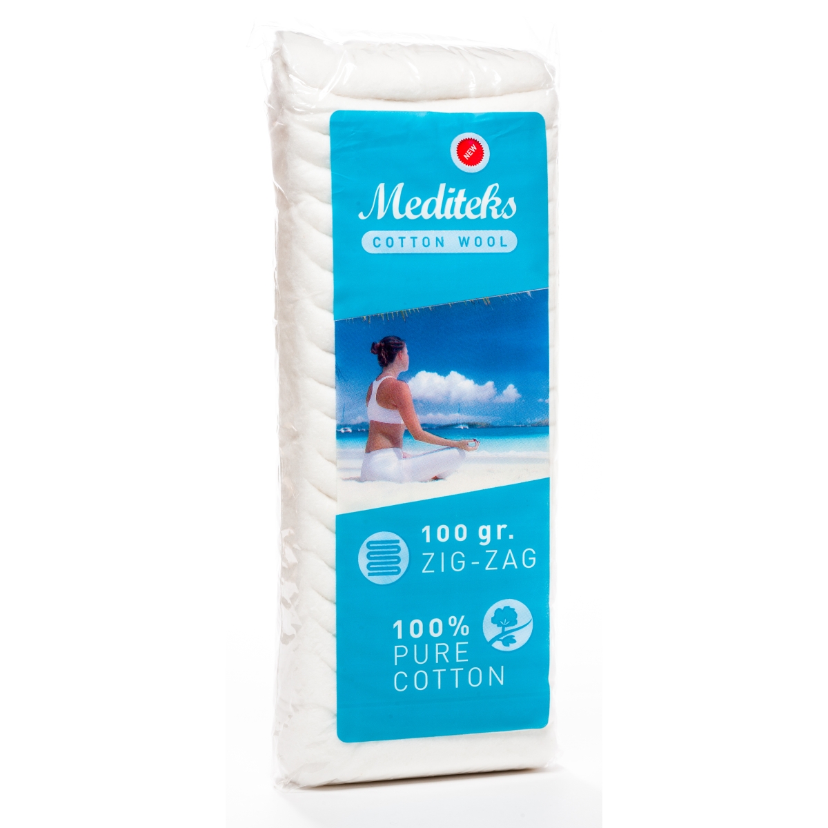 VATE MEDICĪNISKĀ ZIG-ZAG 100G - Produkta attēls