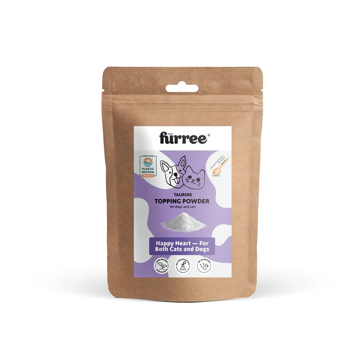 Fürree Topping Taurīna pulveris 100g suņiem, kaķiem - Produkta attēls