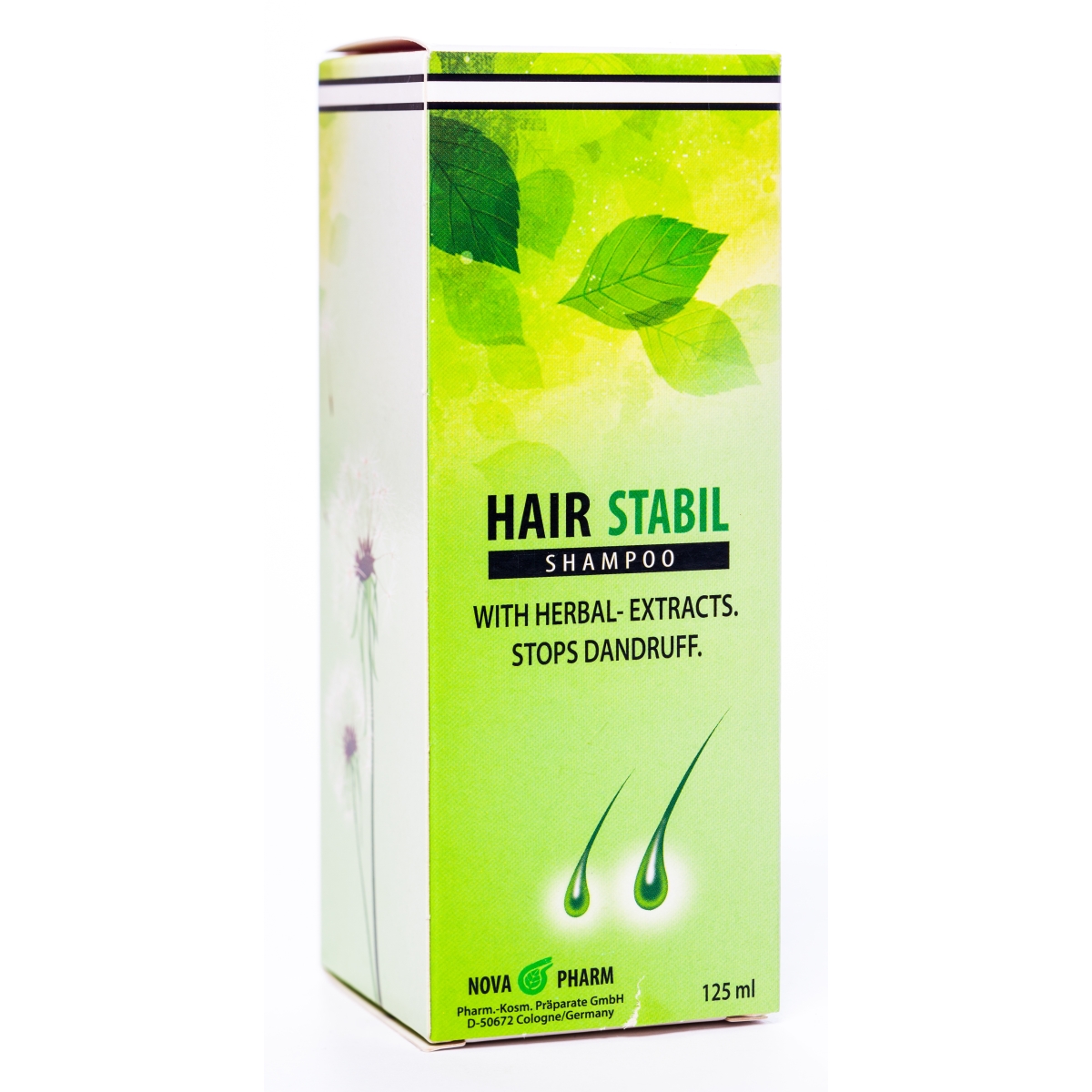 HAIR STABIL šampūns, 125 ml - Produkta attēls