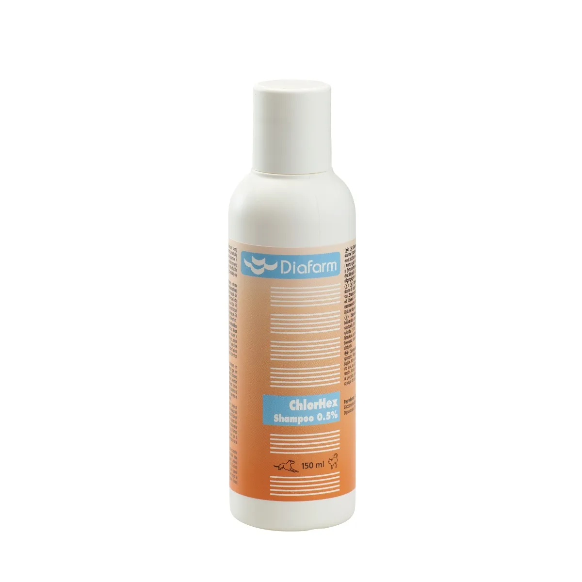 DF CHLORHEXIDINE SHAMPOO 0.5% 150ML - Produkta attēls