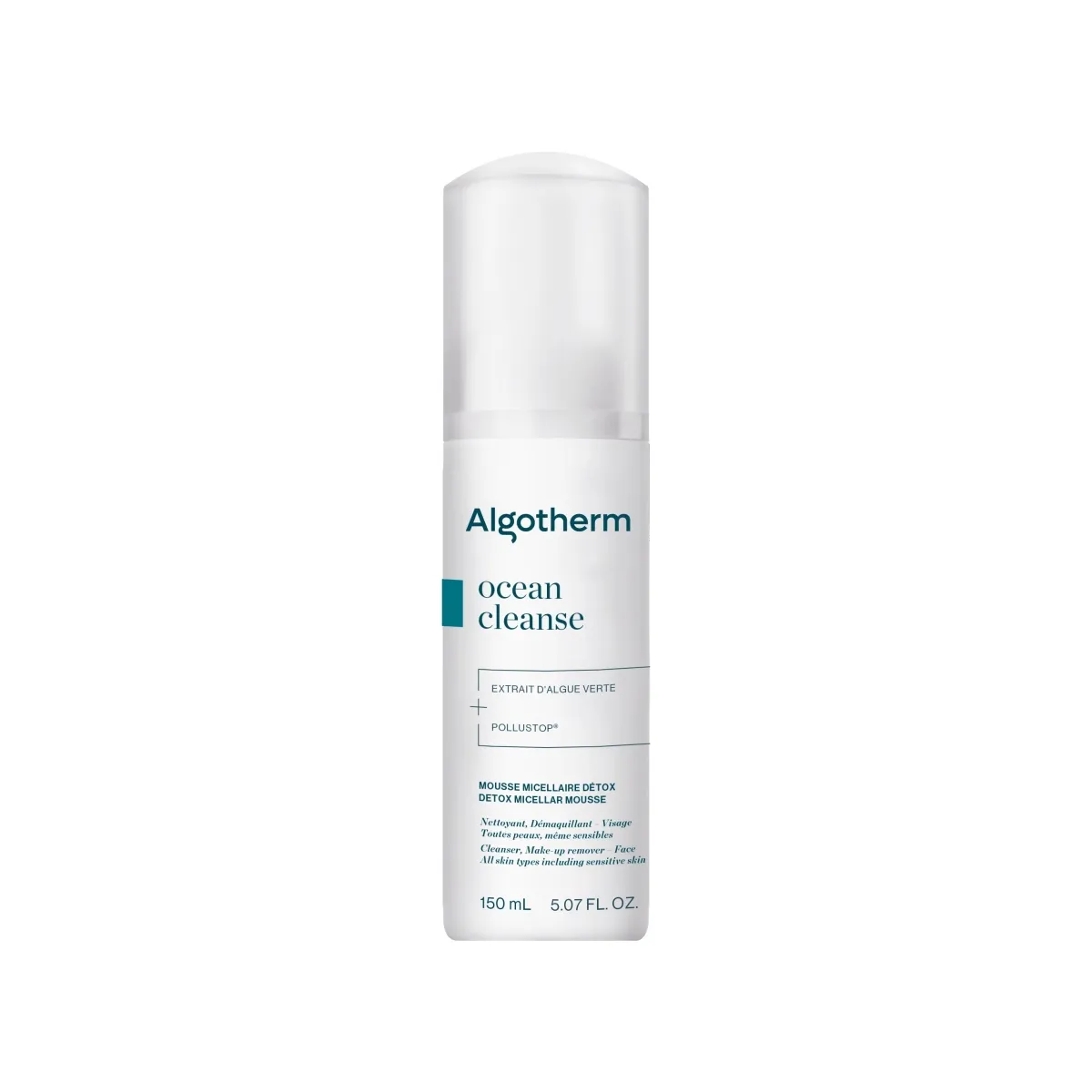 ALGOTHERM Ocean Cleanse Detox micelārās putas, 150 ml - Produkta attēls
