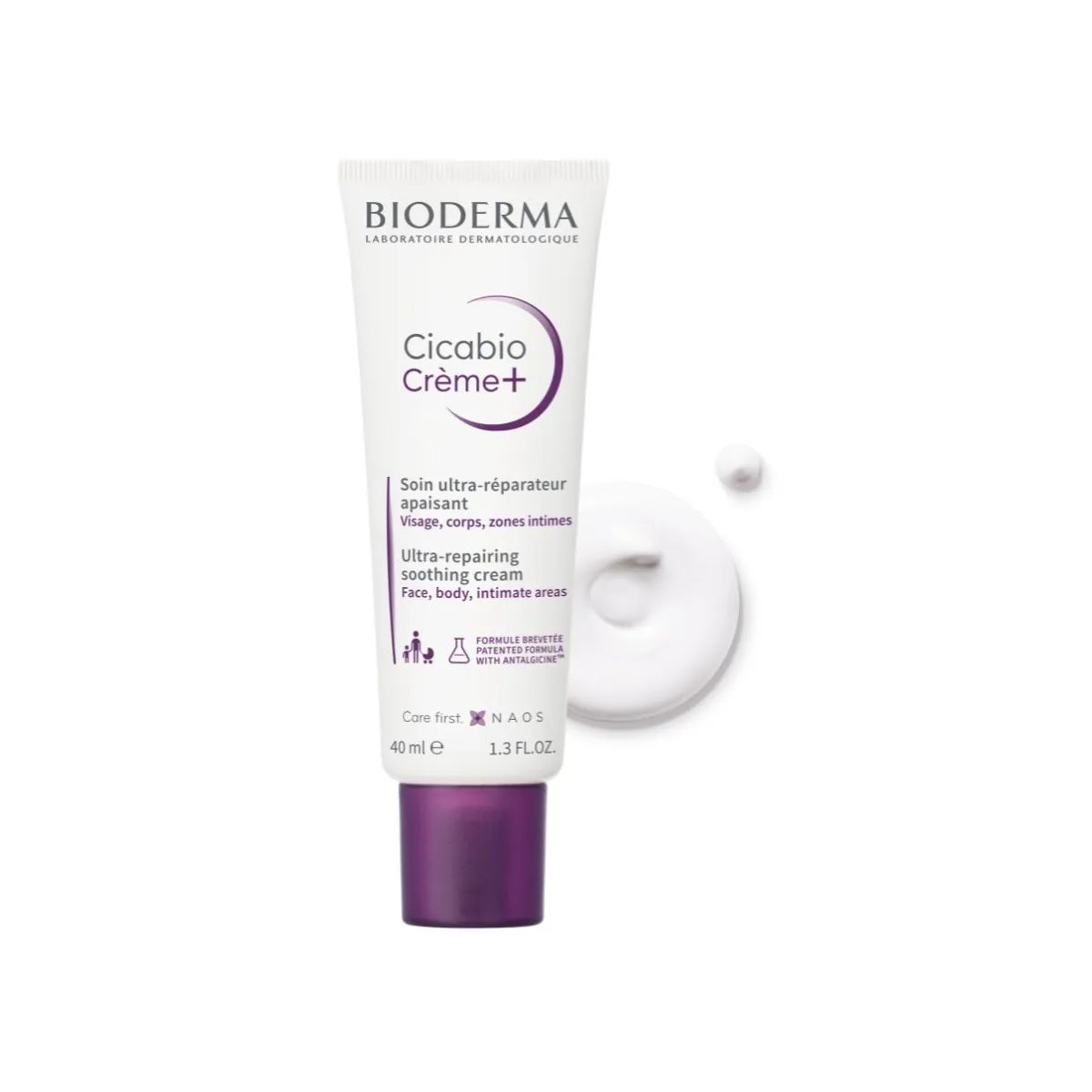 BIODERMA Cicabio Crème+ krēms 40 ml - Produkta attēls