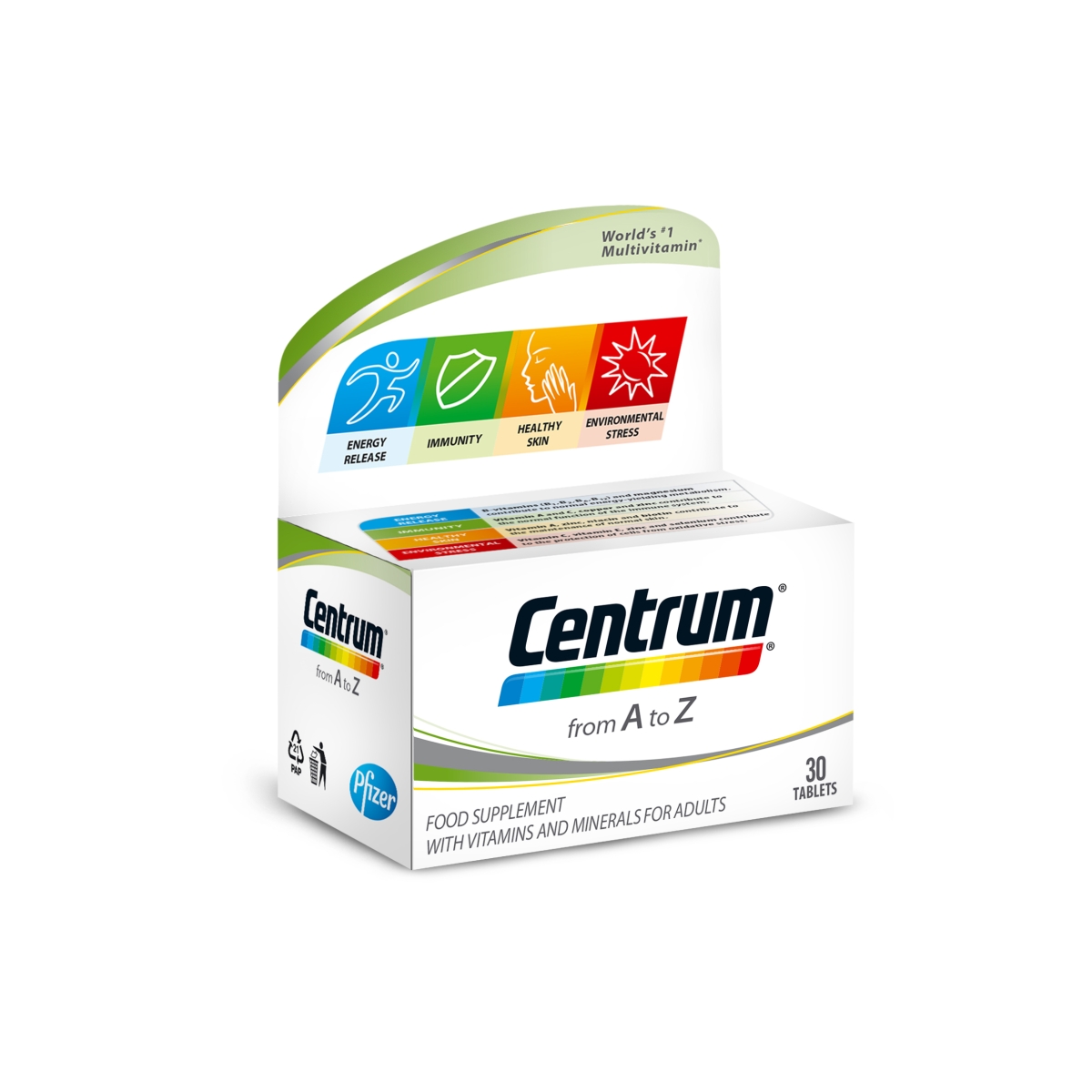 CENTRUM A-Z TABLETES N30 - Produkta attēls