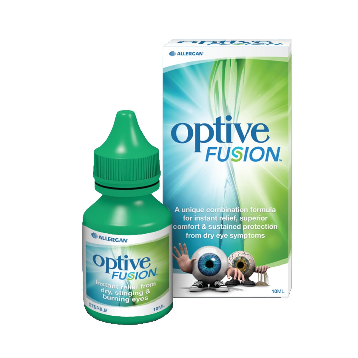 OPTIVE FUSION ACU PILIENI 10ML - Produkta attēls