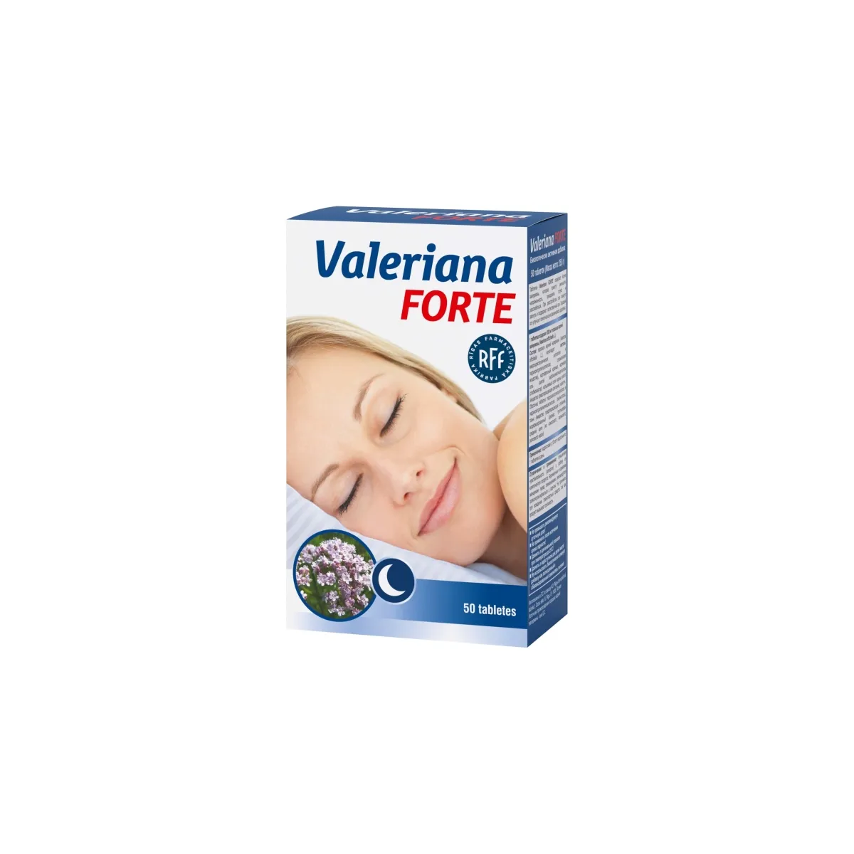 VALERIANA Forte tabletes, 50 gab. - Produkta attēls