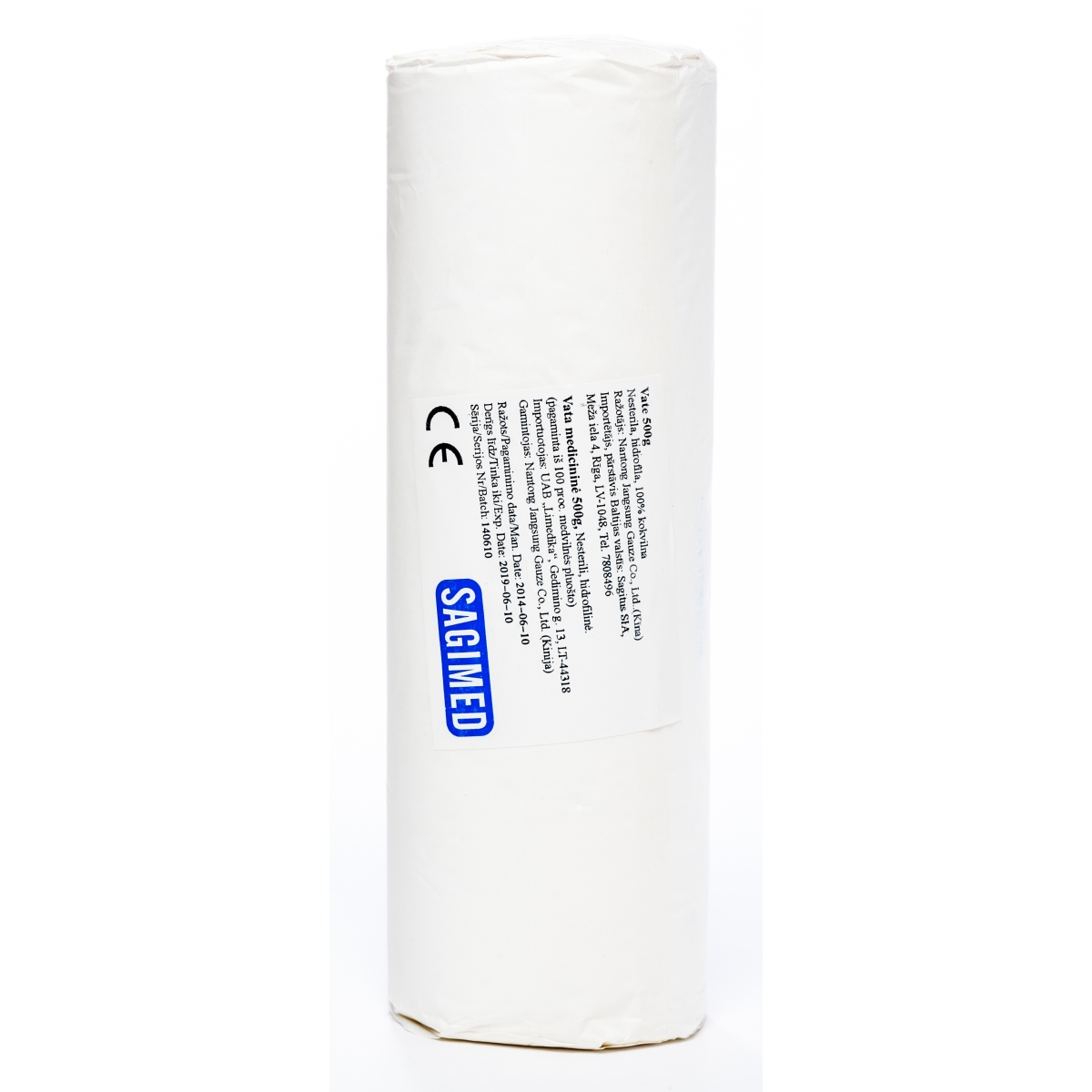 VATE 100% KOKVILNA/RULLIS 500G - Produkta attēls
