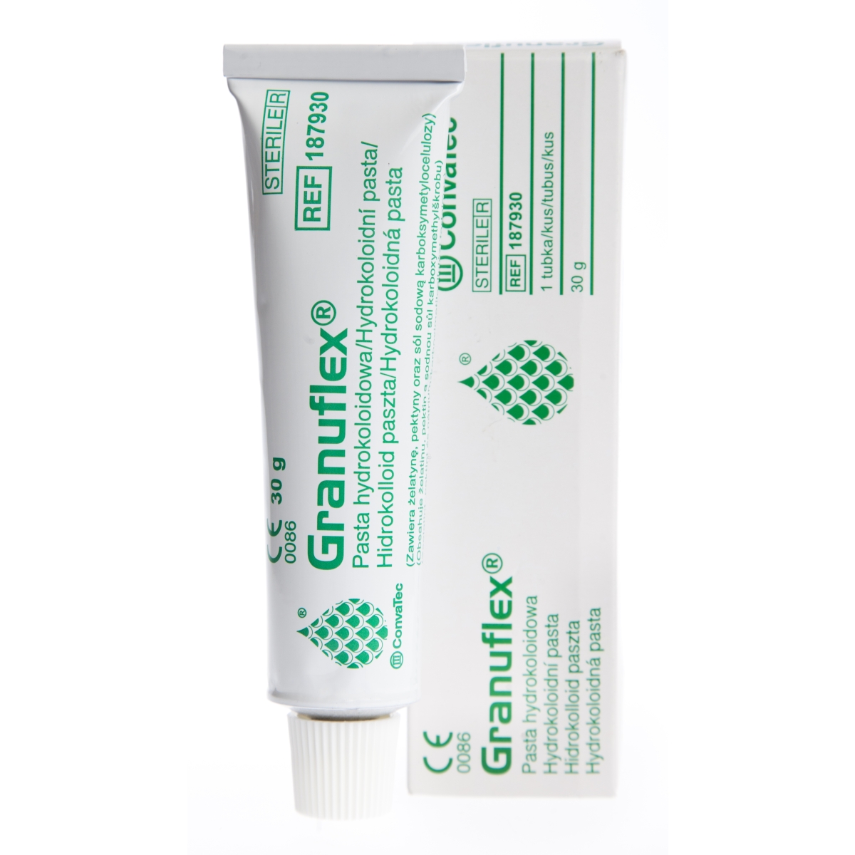 GRANUFLEX HIDROKOLOIDA PASTA 30G - Produkta attēls