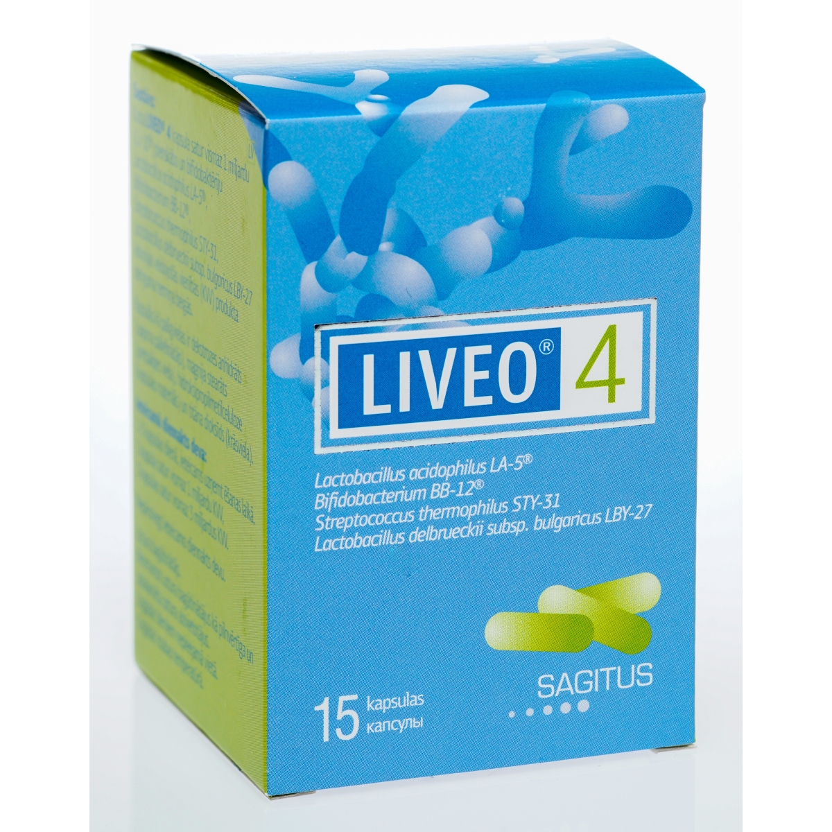 LIVEO 4 KAPSULAS N15 - Produkta attēls