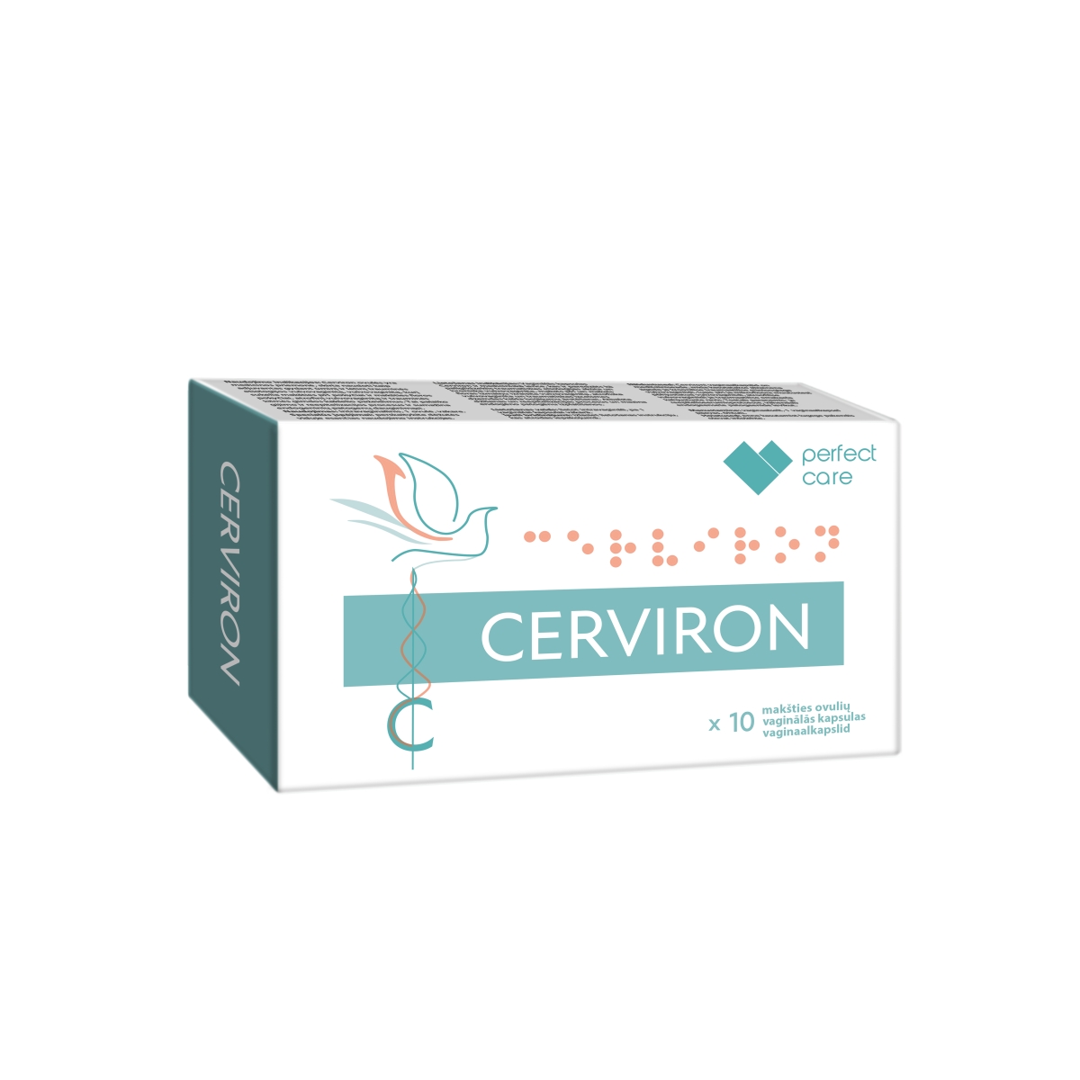 CERVIRON vaginālās kapsulas, 10 gab - Produkta attēls