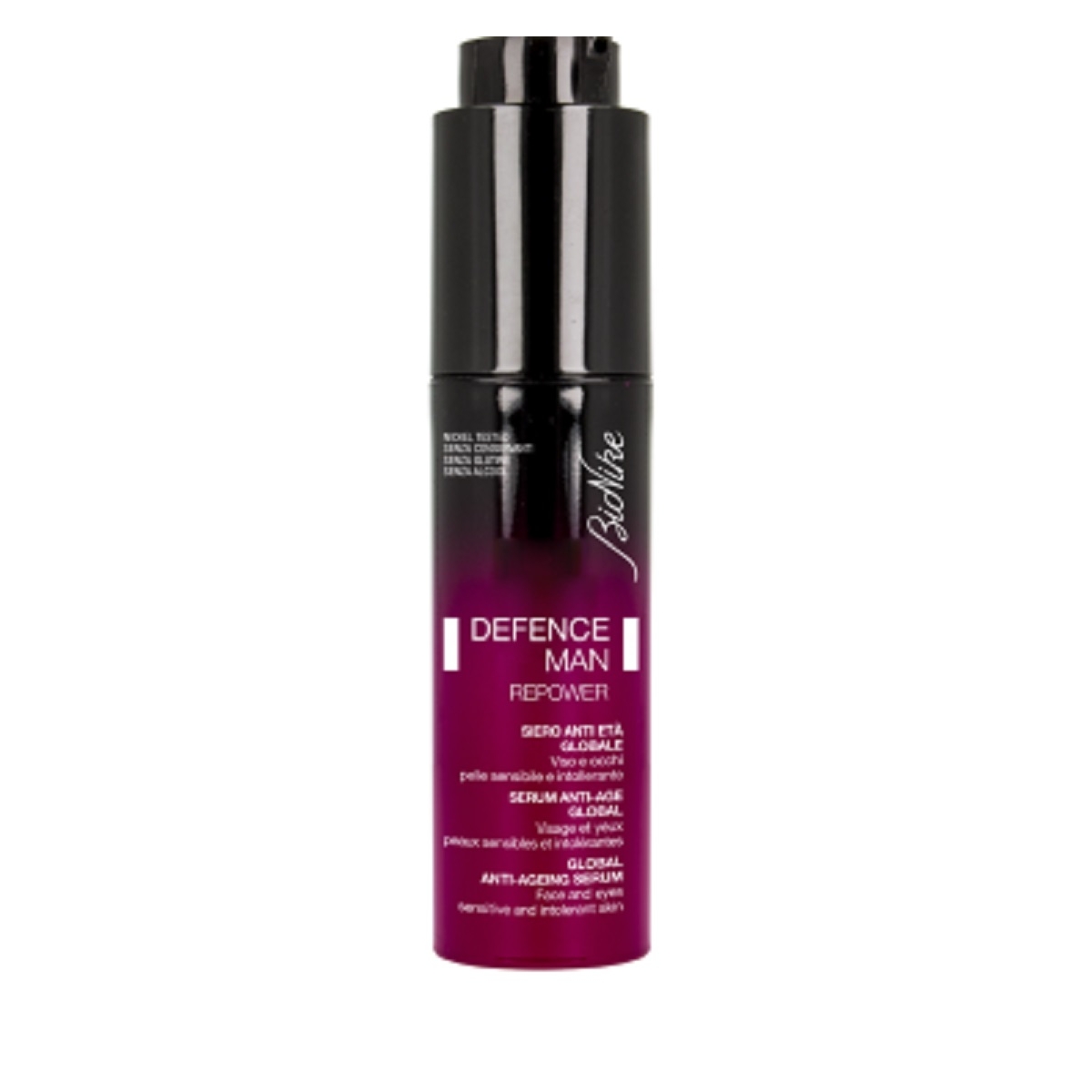BIONIKE DEFENCE MAN REPOWER PRETNOVECOŠANĀS SERUMS AR DOZARORU 50ML - Produkta attēls