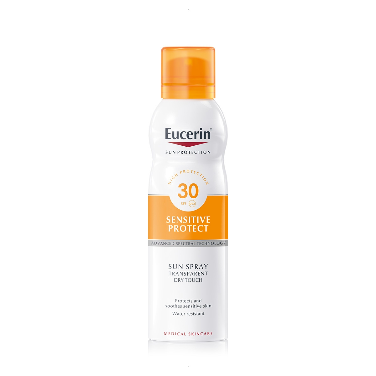 Eucerin Sun Oil Control Dry Touch SPF30 caurspīdīgs sauļošanās aerosol - Produkta attēls