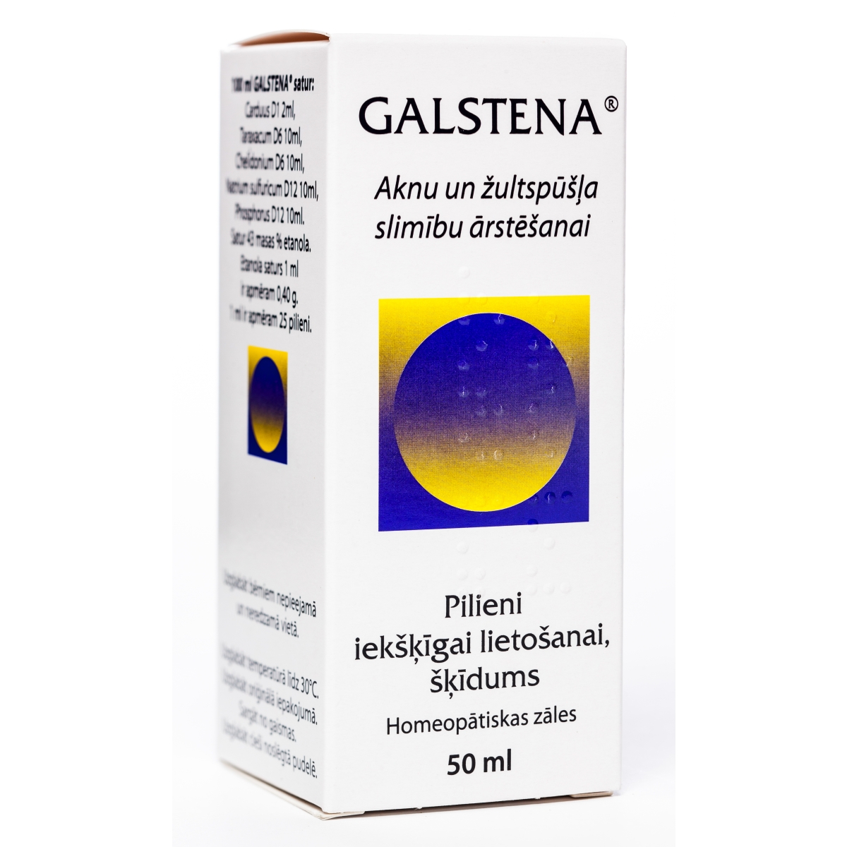 GALSTENA PILIENI 50ML - Produkta attēls