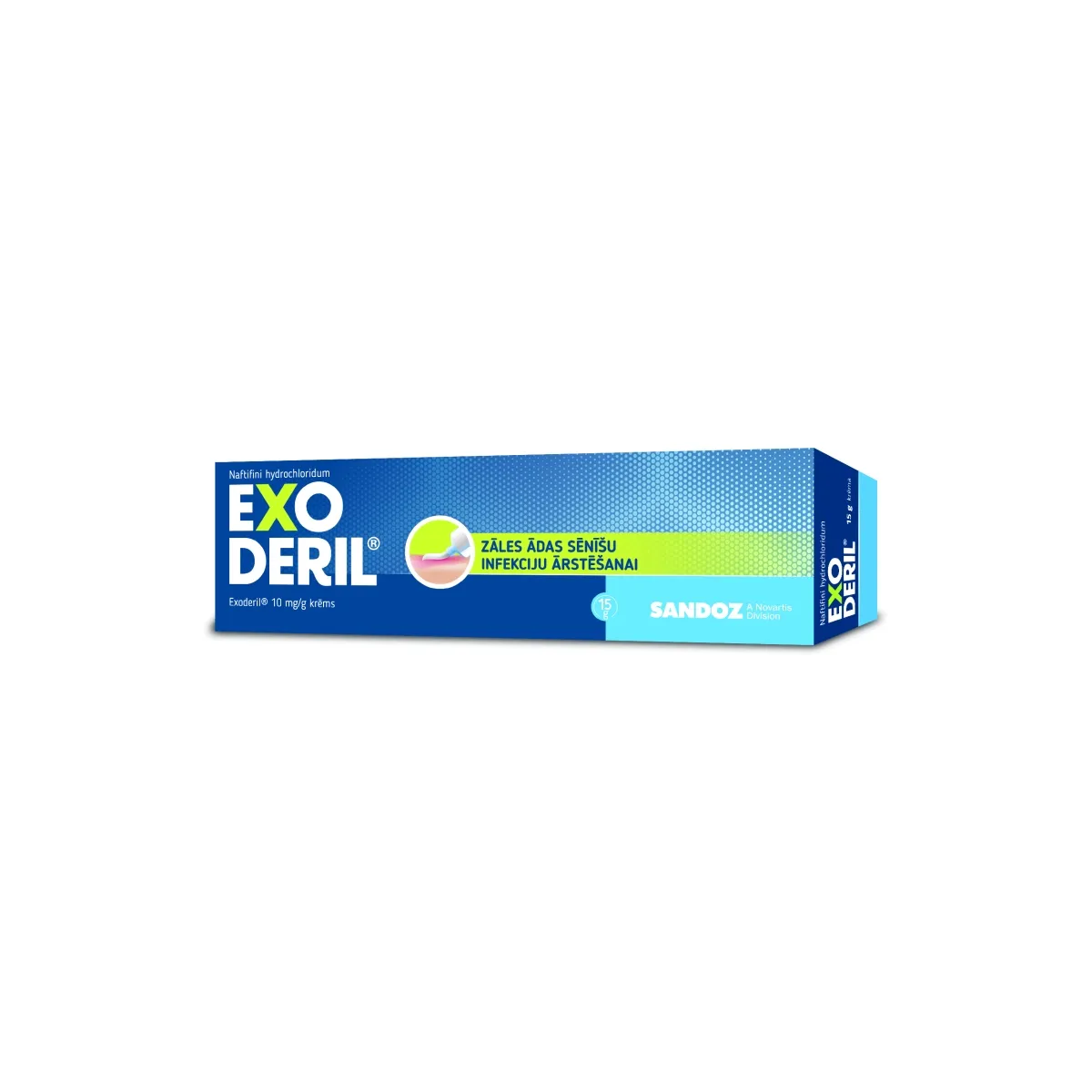 EXODERIL krēms, 15 g - Produkta attēls