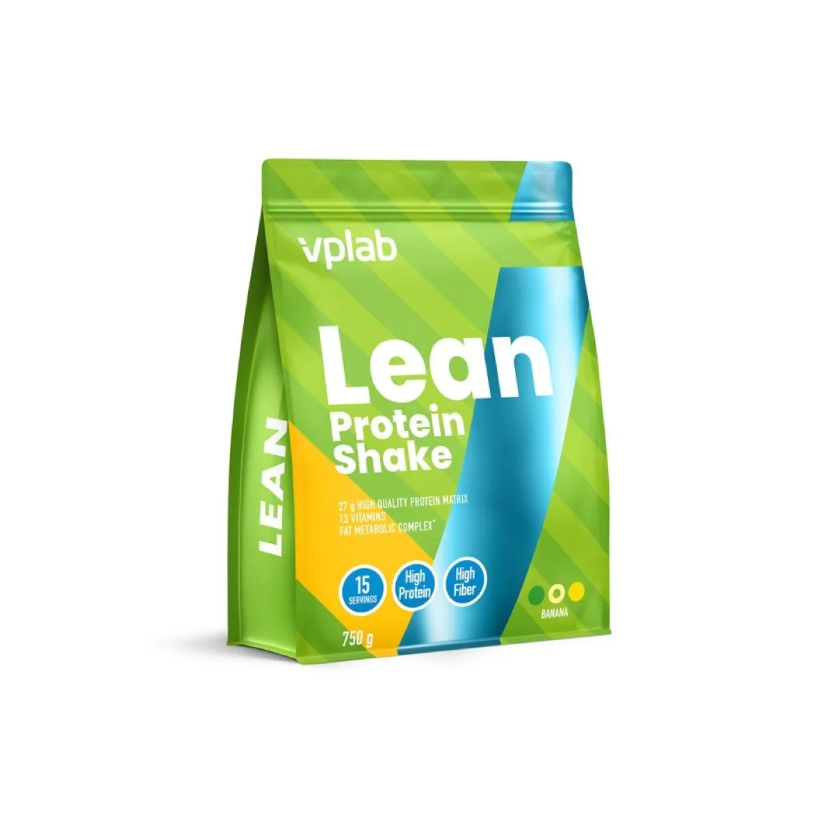 VPLAB proteīns ar banānu garšu LEAN PROTEIN SHAKE, 750 g - Produkta attēls
