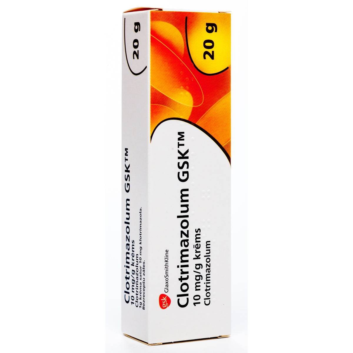 CLOTRIMAZOLUM CRM 1% 20G - Produkta attēls