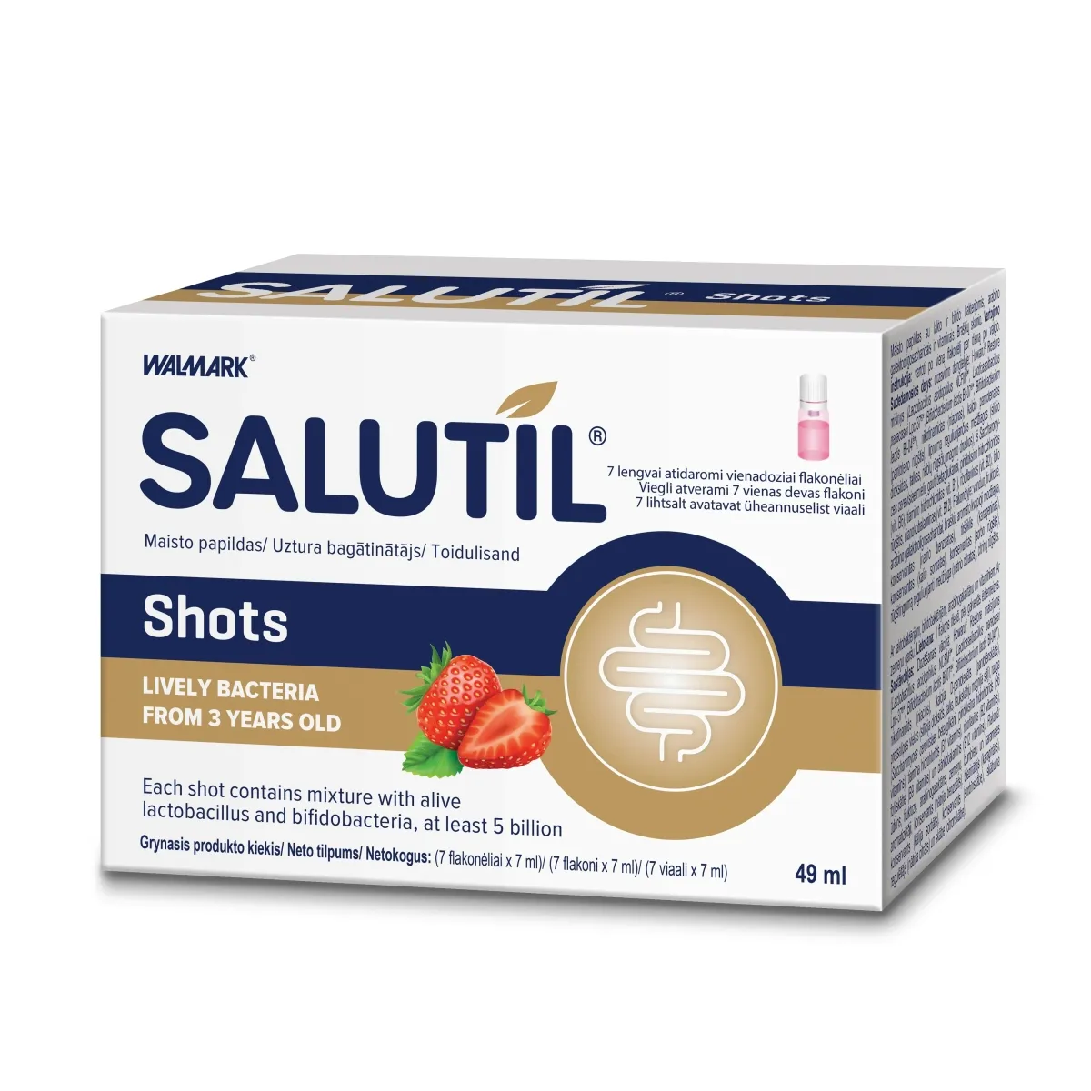 SALUTIL Shots 7ml, 7 gab. - Produkta attēls
