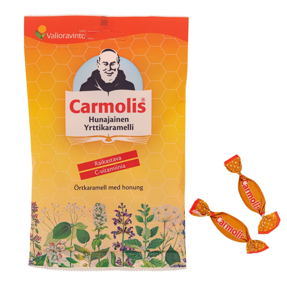 CARMOLIS ledenes ar medu un c vitamīnu, 75 g - Produkta attēls