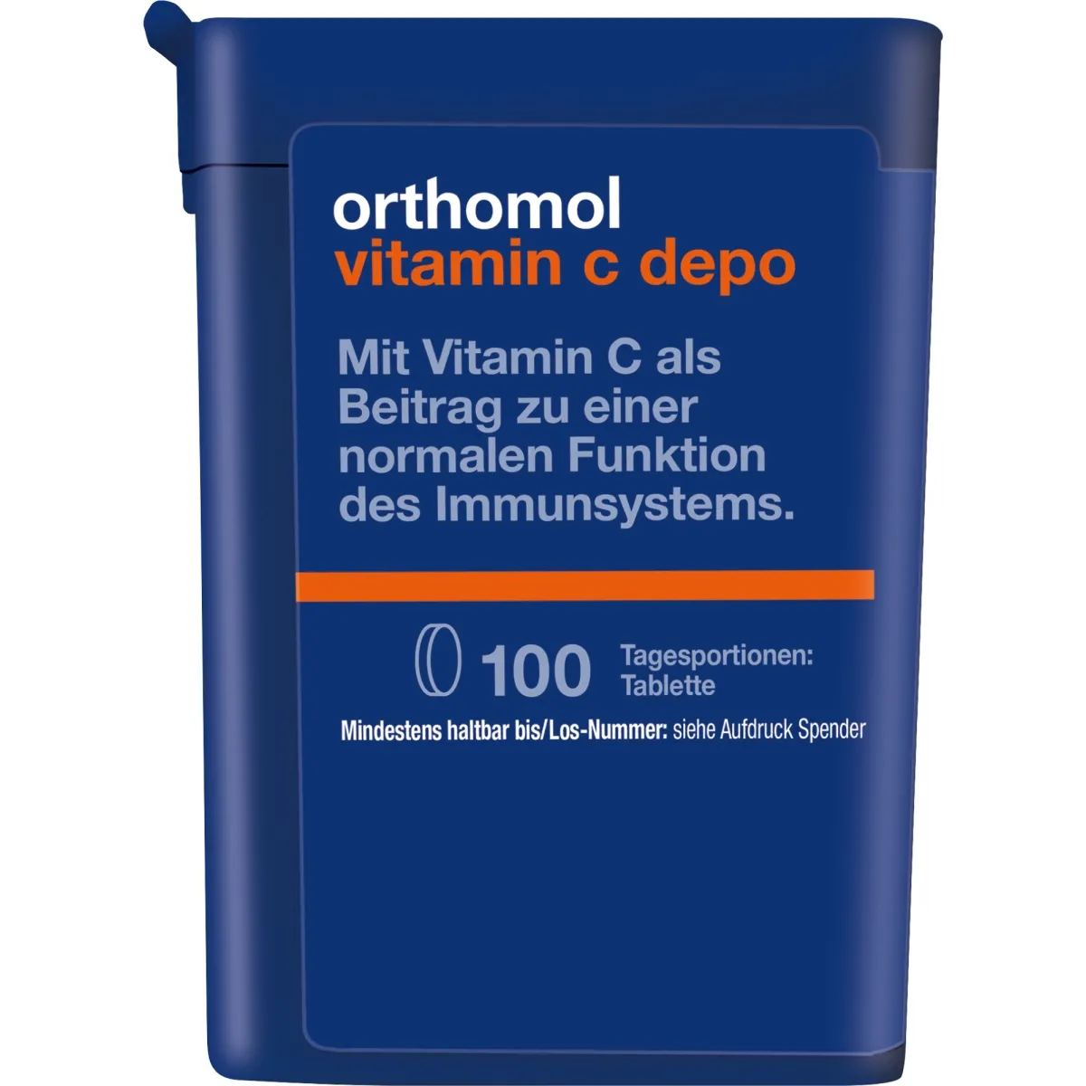 ORTHOMOL Vit C Depo tabletes, 100 gab - Produkta attēls