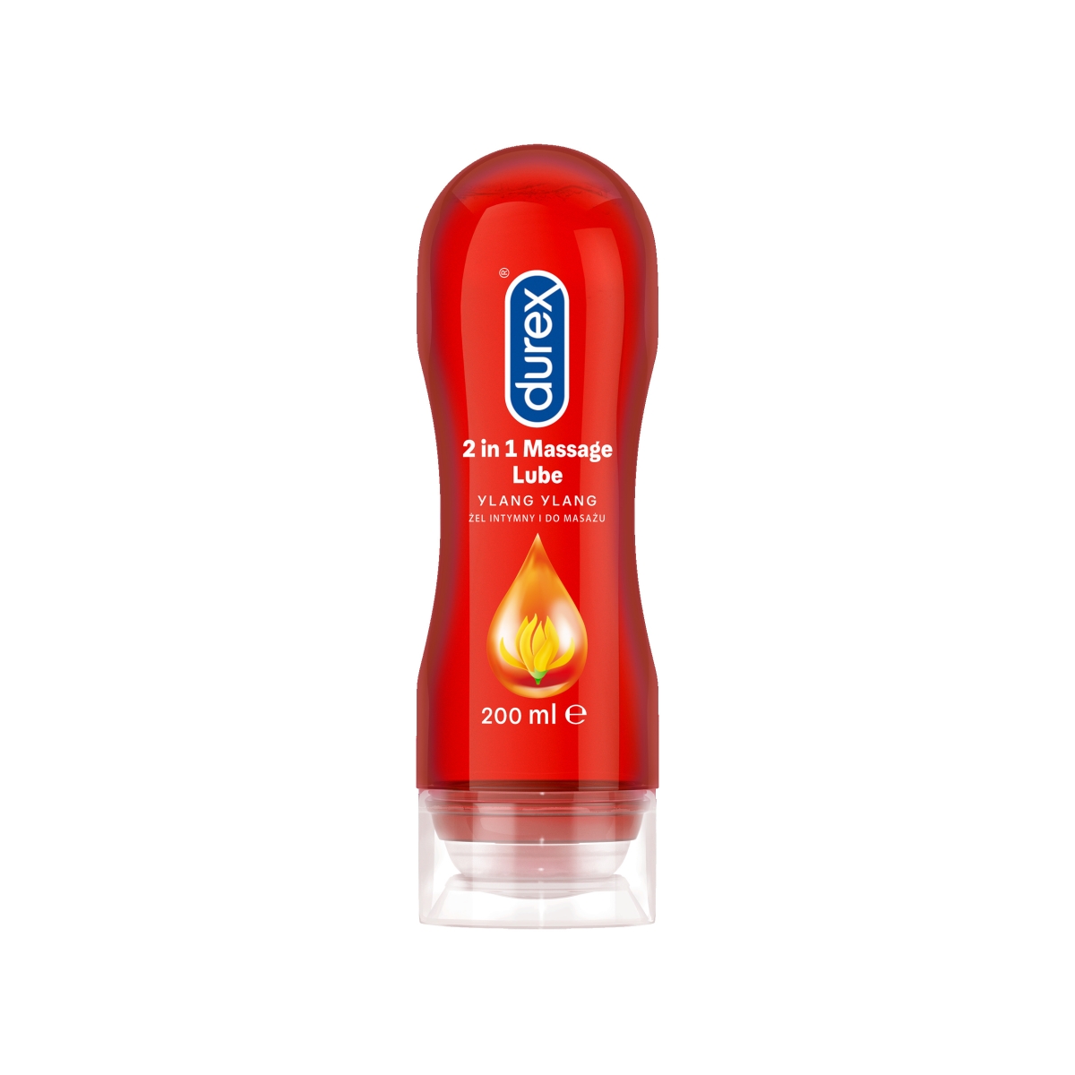 LUBRICANT DUREX PLAY SENSUAL 2-IN-1  200ML - Produkta attēls