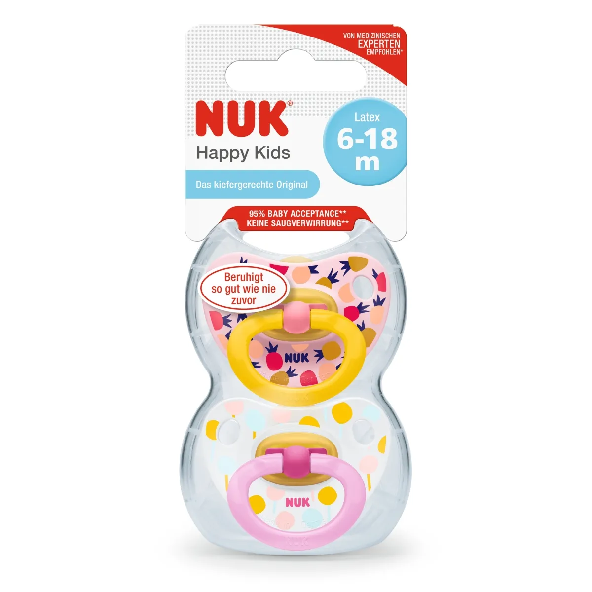 NUK Star 2LA māneklītis (6 - 18 mēn.), 2 gab - Produkta attēls