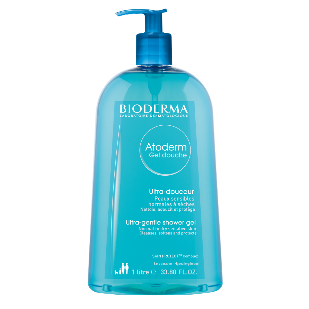 BIODERMA Atoderm Gel douche dušas želeja, 1000 ml - Produkta attēls 1