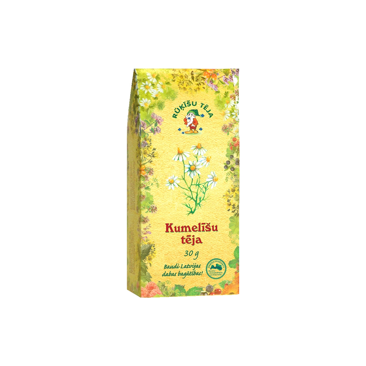 RŪĶĪŠU TĒJA KUMELĪŠU 30G - Produkta attēls