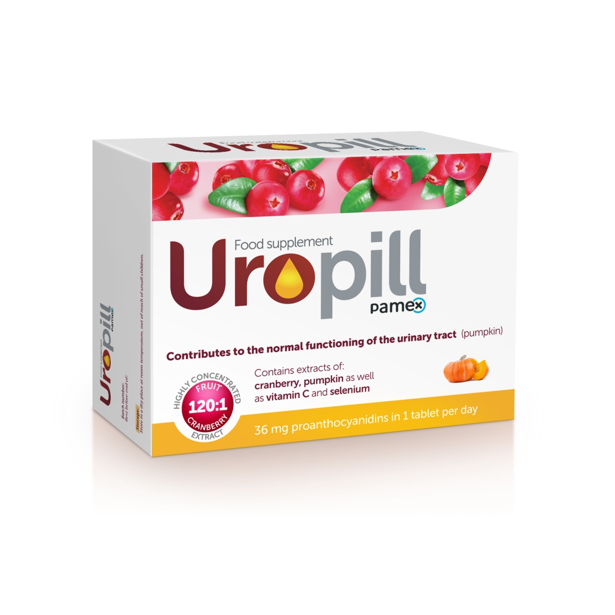 UROPILL tabletes, 30 gab. - Produkta attēls
