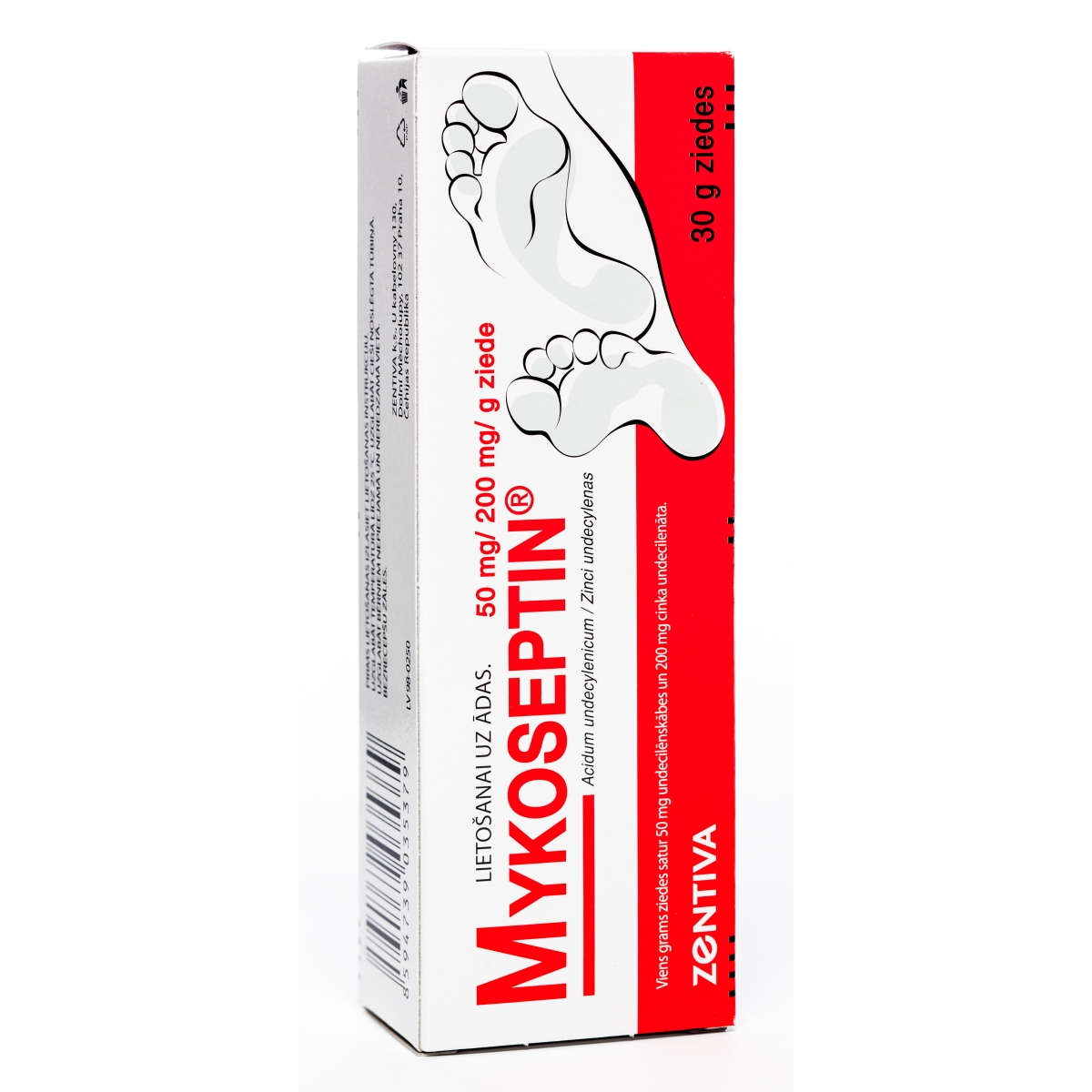 MYKOSEPTIN ZIEDE 30G - Produkta attēls